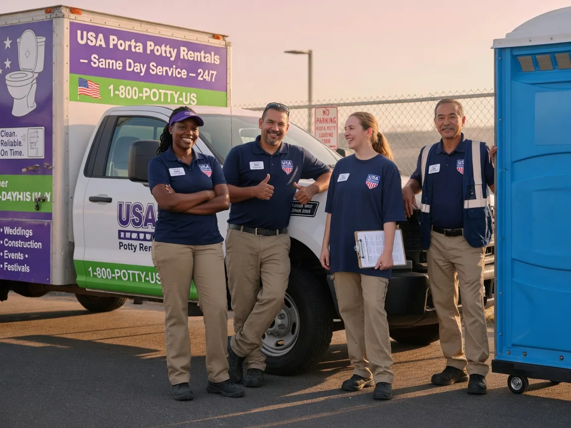 Porta Potty Rental company in Langley, OK